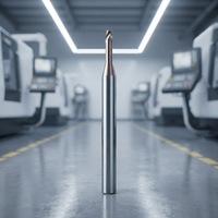 Fraiseuse CNC à micro-collet de haute précision ZROYEE, outil en carbure monobloc pour l'usinage de précision de l'acier, de l'aluminium et des alliages