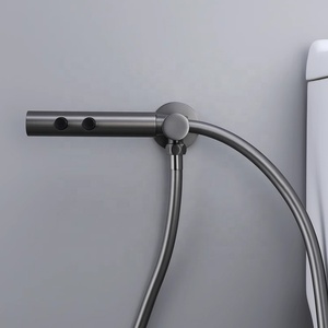 Dual Mode Pressurized Stainless Steel Handheld <strong>Bidet</strong> <strong>Spray</strong> Gun Modern Wall Mount ZY-S620B <strong>Bathroom</strong> Faucet Toilet Shower Set OEM - Product Image 3