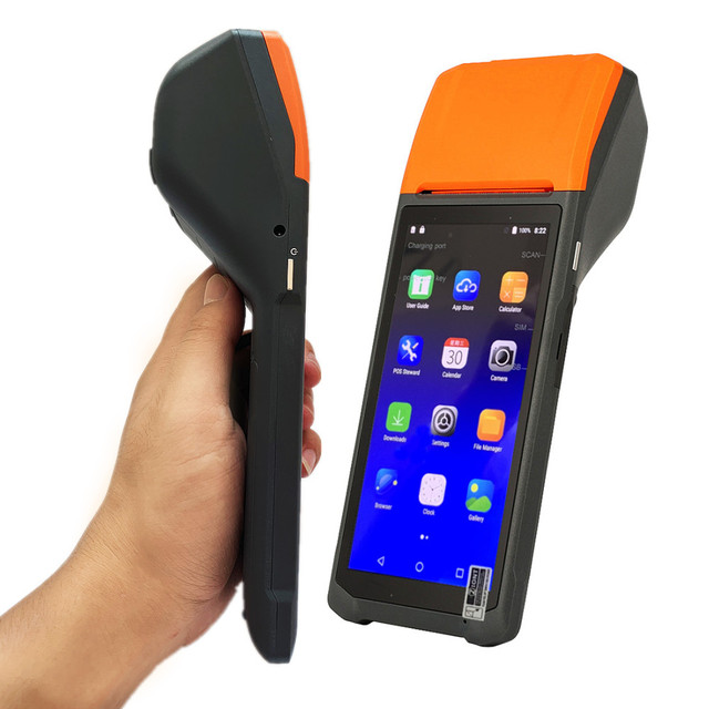 Mobile Pocket Pos Q2I Lottery System Billing Pos Machine Chile E-Boleta Tax Revenue Ticketing Terminal Android POS Manufacturer
