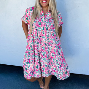 chinese dress ladies Plus Size Summer Dresses From Amazon main image 1