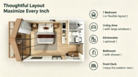 Maison modulaire préfabriquée à construction rapide, maison conteneur verte pour habitation
