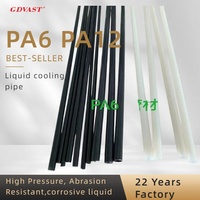 Tuyau flexible en nylon plastique, tube en polyamide PA, conduit en plastique pour câbles, haute température et haute pression, pour air et huile