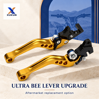 Levier de frein en alliage d'aluminium pour Sur Ron Ultra Bee, réglable en plusieurs positions, CNC, amélioration du contrôle de la moto électrique tout-terrain