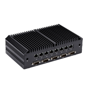 Intel 8th 10th Comet göl U işlemci Mini PC 6 seri port 8*2.5G LAN fansız gömülü sistem endüstriyel kenar bilgisayar - Product Image 3