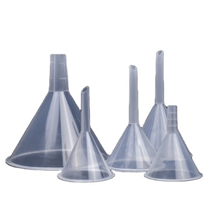 Funil de óleo de plástico para cosméticos, funil dispensador de perfume líquido químico 50mm 60mm 75mm - Product Image 1