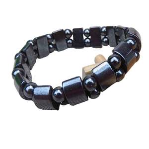 Unité de blanchiment des dents électrique Anti-fatigue noir chaîne élastique forte thérapie magnétique perlée géométrique - Product Image 4