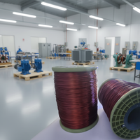 Huaerda Vente en gros RoHS 130 ℃   Fil émaillé PEW 2.000mm pour bobinages de ventilateurs de dépoussiérage industriels