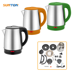 โรงงานซันตันผลิตกาต้มน้ำไฟฟ้าแบบพกพาขนาด 1.8 ลิตร ทำจากสแตนเลส 304 พร้อมระบบปิดอัตโนมัติสำหรับครัว - Product Image 1