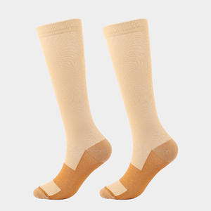 Medias de compresión para hombre calientes, calcetines elásticos para correr, senderismo, correr, calcetines deportivos, vuelo, embarazo, venas varicosas hinchadas, Maratón - Product Image 5