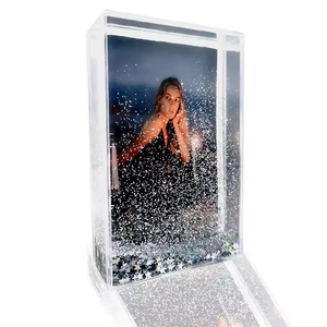 Nhà Máy Trực Tiếp Bộ Nhớ Ghi Âm 2X3 Mini Kích Thước Instax Lỏng Glitter Ảnh Khung Ảnh Với Nước - Product Image 4