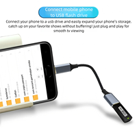Cable Adaptador USB 3.0 OTG Tipo-C, 5Gbps, Carga Rápida, Material de Nailon Ecológico, Conductor de Cobre Puro, Blindado, para Computadora y Cámara