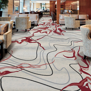 Custom Made Axminster Wool <b>Carpet</b> For Hotel Corridors And Banquet Halls Fire Resistant Patterned Floor <b>Covering</b> - Product Image 4