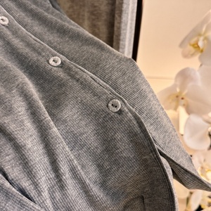 <span class=keywords><strong>Pigiama</strong></span> da <span class=keywords><strong>donna</strong></span> Kardashian personalizzato primavera e autunno modale con pantaloni a maniche lunghe a 60 fili che possono essere indossati come capispalla - Product Image 5