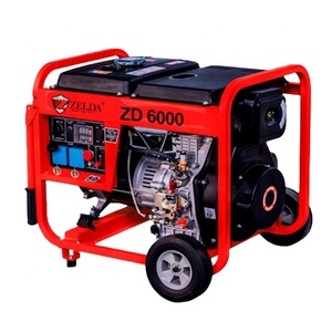 เครื่องเชื่อมไฟฟ้าแบบเงียบ ZELDA 5KW ระบบสตาร์ทแบตเตอรี่ 32A แรงดันไฟฟ้า 220V ความถี่ 50Hz เครื่องเชื่อมไฟฟ้ารุ่นใหม่ - Product Image 1