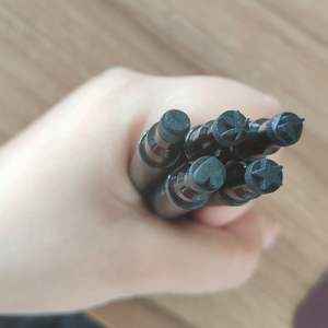 Ensemble de maquillage pour les yeux, sceau de tatouage multi-forme, <span class=keywords><strong>crayon</strong></span> pour les yeux, Sexy, noir, paupière, cosmétiques, étanche, liquide, tampon à ailes, Eyeliner - Product Image 4