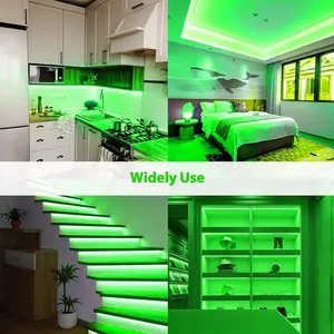 Màu xanh lá cây Led Neon Flex dải ánh sáng, 16.4ft Neon dây đèn ngoài trời/trong nhà, cuttable LED Strip Lights cho phòng ngủ cửa hàng khách sạn