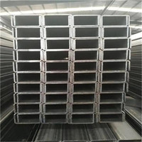 Acier au carbone fer canal U profil 10mm UPN galvanisé à chaud U canal acier prix