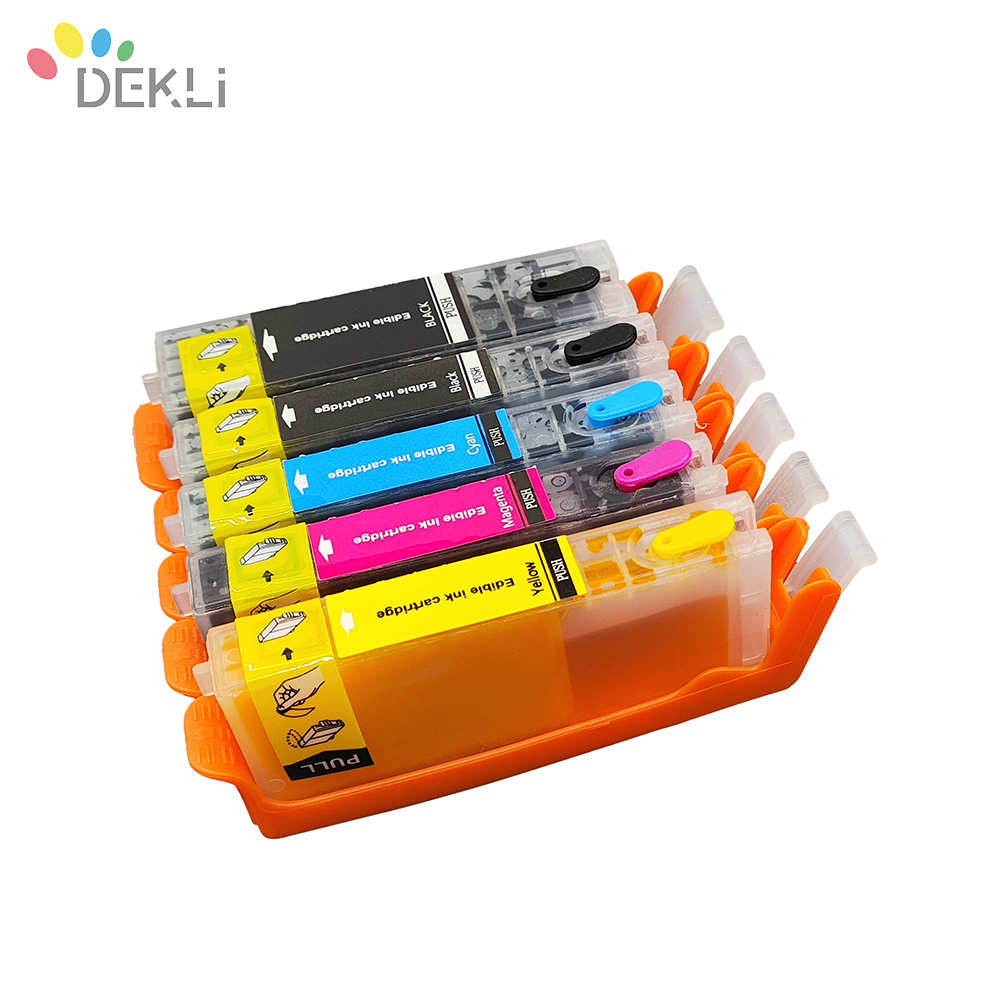 PGI 750 Refill CartridgeためCanon IP7270 MG6370 Edibleインク
