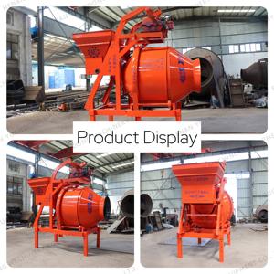 خلاطة خرسانة هيدروليكية قابلة للإمالة بسعة 350 لتر تعمل بالديزل مع أسطوانة عكسية للبيع مباشرة من المصنع - Product Image 4