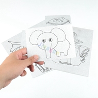 Livre de dessin personnalisé, paillettes, pour enfants, peinture avec crayons colorés, de qualité supérieure