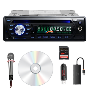 Offre Spéciale Prix Bas Autoradio Multimédia 1Din 12-24V 1080P Stéréo FM AM Amplificateur Micro Unique Lecteur DVD Voiture USB SD pour Bus Camion - Product Image 1