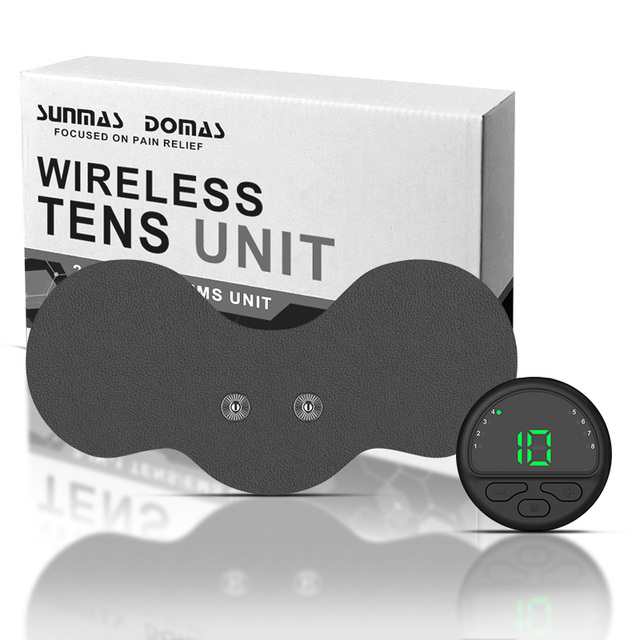 Professional TENS Unit Muscle Stimulator 8 Modes 19 Intensity Electric Pulse Massager with Type-C Charging for Pain Relief