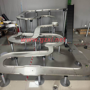 Kit de piste géante de marbre 2,5x4m |   Système professionnel de voies de gravité pour voitures de course, pour affichage commercial - Product Image 6