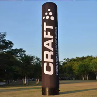 Ballons en PVC personnalisés, ballon Oxford à double couche en PVC, cylindre gonflable publicitaire
