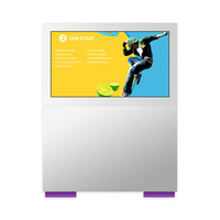 Tótem de parada de autobús de señalización Digital para exteriores con monitor de pantalla WiFi para tiendas minoristas, compras, pantalla TFT LCD Nano táctil de 2"