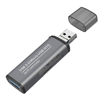 Lector de Tarjetas Micro USB OTG USB 3.0, Lector de Tarjetas de Memoria 2 en 1 SD y TF