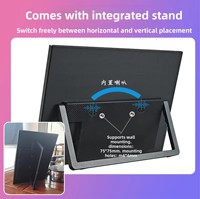 Écran portable Android 15,6 pouces IPS USB avec compatibilité True Wireless pour PC/Ordinateur de bureau et récepteur satellite TV