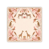 Tapete de Mahjong Antideslizante, Silencioso, Preciso, Resistente al Desgaste, Fácil de Limpiar, con Ilustración Animal Personalizada para Juegos de Mesa