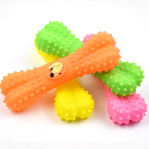 Giocattolo di masticazione del cane di squittio dell'osso di cane preferito durevole su ordinazione del <span class=keywords><strong>PVC</strong></span> - Product Image 2