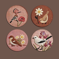 Nouveau Set de Table Créatif en Coton Tissé Isolant Thermique, Tapis de Table Chinois Anti-Brûlure et Antidérapant pour la Maison