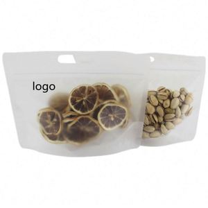 Bolsa de Plástico para Alimentos con Fondo Plano, Reutilizable, con Asa, Precio de Fábrica, con Logotipo Personalizado, Paquete Promocional - Product Image 1