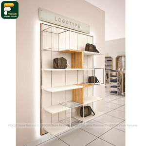 Moderno Exhibidor de Ropa para Minoristas, Estante Flotante, Armario Colgante para Prendas, Módulo de Pared Decorativa - Product Image 5