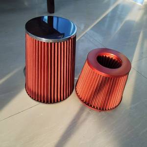 Bộ lọc gió thể thao 3 inch kiểu côn, lọc gió hút gió ô tô hiệu suất cao, lưu lượng lớn, hình nón 76mm - Product Image 2