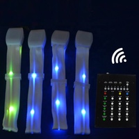 Concert de musique Cadeaux Bracelet Mené Activé Bracelet Led Télécommandé