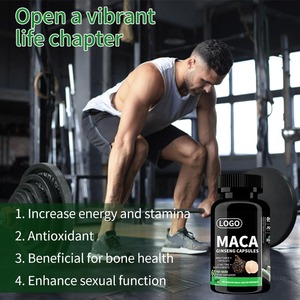 Erkekler için OEM Maca <span class=keywords><strong>Ginseng</strong></span> kapsül doğal enerji güçlendirici üreme sağlığı uzun süre yetişkin takviyeleri destekler - Product Image 4