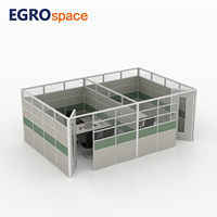 Système de cloisons modulaires pour bureaux EGROspace : solution de mobilier de bureau insonorisé pour entreprises