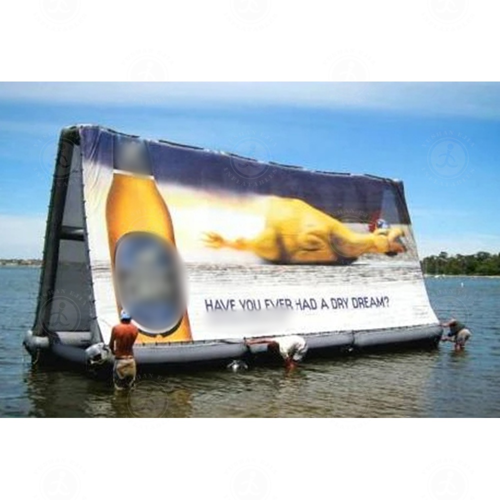 Large Inflatable Movie Screen Outdoor Projection Screen for Backyard Party and Events