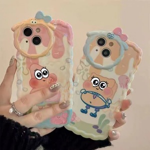 Ốp điện thoại SpongeBob dành cho nữ, xinh xắn, độc đáo, dành cho <span class=keywords><strong>iPhone</strong></span> 14 15 16 Pro Plus Max, có hộp - Product Image 4