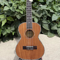 Pabrik Grosir Aiersi Handmade Harga Murah Ukulele Tenor Koa 26 Inch Dengan Pickup Ukulele Elektrik Instrumen Senar