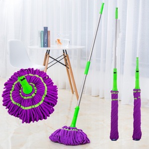 <span class=keywords><strong>MSJ</strong></span> Mopa Giratoria de Microfibra de Aluminio de Alta Calidad, la Más Vendida, con Escurridor de Cuatro Lados y Función de Giro Mágico Personalizable - Product Image 3
