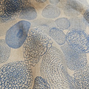 Tessuto in Lino Puro Naturale Stampato di Alta Qualità, Leggero 120gsm 137cm, Fluido e Setoso, Lavato a Pietra, per Abbigliamento e Pantaloni - Product Image 2