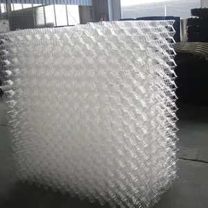 PVC Fill For Water Cooling Tower Honeycomb Type Cooling Tower 1000*500mm Filling Material PVC Filler