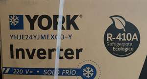 Climatiseur <span class=keywords><strong>split</strong></span> YORK 1 tonne, 110V 60Hz, 12000 BTU, refroidissement uniquement, unité murale, R32, haute efficacité SEER20 - Product Image 2