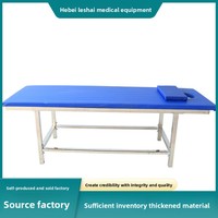 Lit de massage de beauté au design moderne personnalisable, plaque en acier inoxydable renforcée, trous pour éponge, appui-tête intégré, utilisation hôtelière