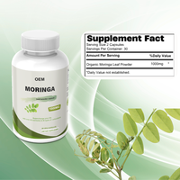 Kapsul Moringa Oleifera 1000mg Grosir, Potensi Tinggi, Energi, Imunitas, Produk Kecantikan, Pabrik GMP, OEM/ODM, Dewasa