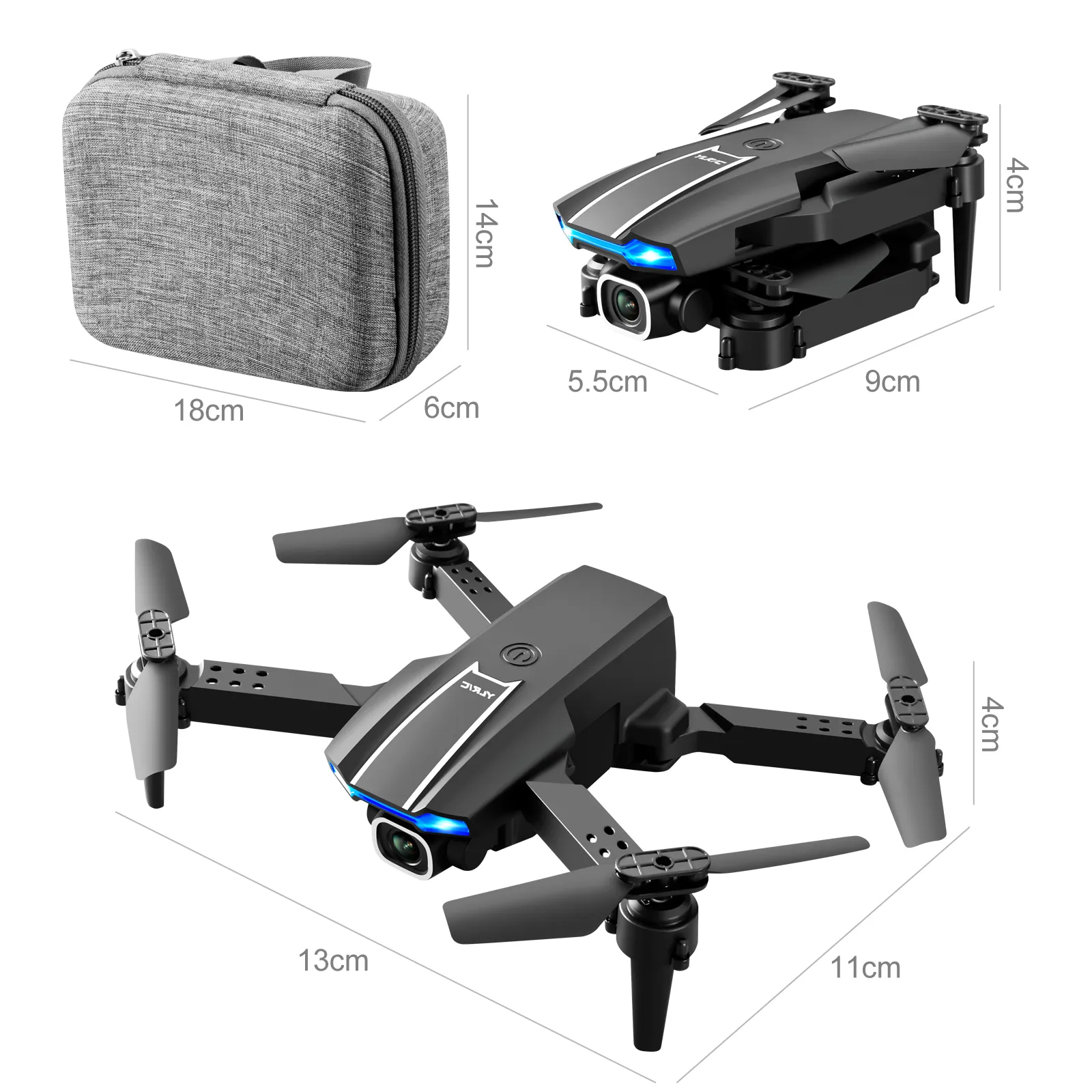 S65 RC Drone OEM with 4K HD 50x Zoom Camera Dual Camera RC Quadcopter Function Trajectory 150m Ultra Remote Control Drone